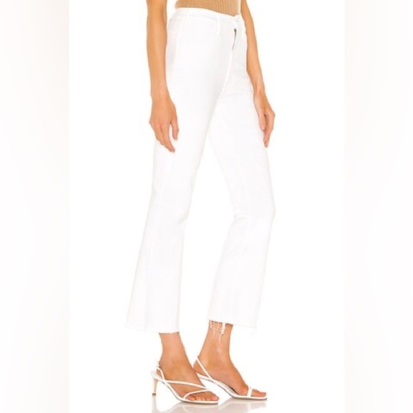 MOTHER The Hustler Ankle Fray Jeans in Fairest Of Them All - Picture 4 of 10